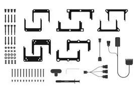 alphacool eisbaer - Alphacool Eisbaer Pro Aurora 420 CPU AIO Water Cooling Kit - 9 nuotrauka