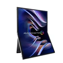 usb c hdmi 3 - ASUS ZenScreen Fold OLED MQ17QH 17.3", OLED, Sidabras (Silver) - 6 nuotrauka