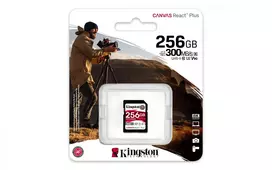 atminties korteles 4k - Atminties kortelė Kingston Canvas React Plus, 256 GB - 7 nuotrauka