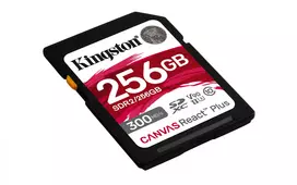 atminties korteles 4k - Atminties kortelė Kingston Canvas React Plus, 256 GB - 8 nuotrauka
