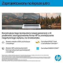 intel 226v - HP OmniBook 7 NGAI 17-dc0219nw, Intel Core Ultra 5 226V, 16 GB, 1 TB, 17.3", FHD Touchscreen, Srebrinis (Silver Ice) - 12 nuotrauka