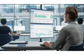 monitor arm - Kensington K53802WW Vertikalus dvigubas monitorių laikiklis iki 32" - 4 nuotrauka