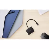 usb 100w laidas - Asus USB-C Mini Dock 90XB0820-BDS000 Juodas (Black) - 6 nuotrauka