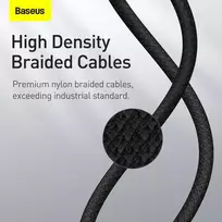 5a usb c laidas - Baseus CATLGD-A01 Black - 5 nuotrauka