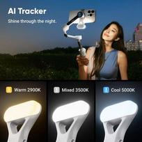 gimbalas telefonui - Insta360 Gimbal Flow 2 Pro AI Tracker Trucker White (Balta) - 4 nuotrauka