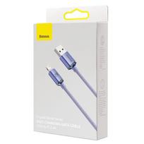 greito ikrovimo laidas - CABLE LIGHTNING TO USB 1.2M/PURPLE CAJY000005 BASEUS - 3 nuotrauka