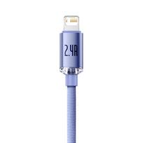 greito ikrovimo laidas - CABLE LIGHTNING TO USB 1.2M/PURPLE CAJY000005 BASEUS - 7 nuotrauka