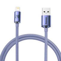 greito ikrovimo laidas - CABLE LIGHTNING TO USB 1.2M/PURPLE CAJY000005 BASEUS - 10 nuotrauka