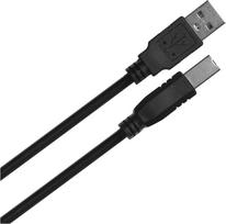usb 2.0 a b cable - Lanberg CA-USBA-11CC-0010-BK USB 2.0 A-M to B-M laidas 1.0m Juodas (Black) - 3 nuotrauka