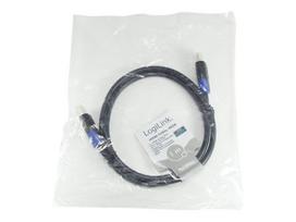 hdmi 1m laidas - LogiLink Cable HDMI / HDMI 1m - 8 nuotrauka