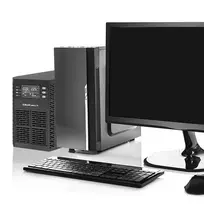 ups 1000va 1000w - QOLTEC 52280 UPS 1kVA - 5 nuotrauka