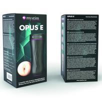 vagina - Mystim Opus E Vagina Elektrostimuliacinis masturbatorius Juodas (Black) - 2 nuotrauka
