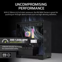 corsair case - Corsair iCUE LINK RX140 MAX Series 140mm Black - 3 nuotrauka