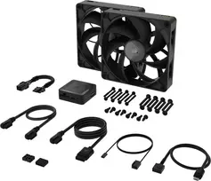 corsair case - Corsair iCUE LINK RX140 MAX Series 140mm Black - 4 nuotrauka