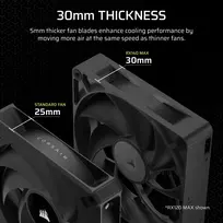 corsair case - Corsair iCUE LINK RX140 MAX Series 140mm Black - 5 nuotrauka