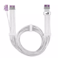 12vhpwr laidas - ASUS ROG Equalizer White Edition 0,75 m Baltas (White) / 90YE00BP-B0QA00 - 3 nuotrauka