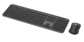 logitech mk950 combo - Logitech MK950 Signature Slim Combo Belaidė Klaviatūra ir Pelė, Grafitas (Graphite) - 3 nuotrauka
