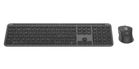 logitech mk950 combo - Logitech MK950 Signature Slim Combo Belaidė Klaviatūra ir Pelė, Grafitas (Graphite) - 6 nuotrauka