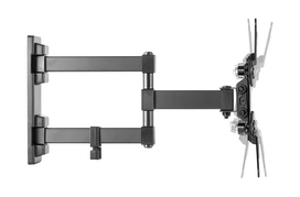 universalus tv stovas - Kruger & Matz KM1302 Universalus sieninis laikiklis LED televizoriui 13"-42", Juodas (Black) - 3 nuotrauka