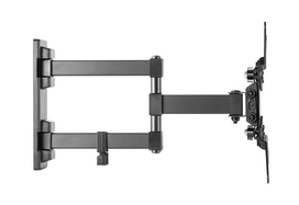 universalus tv stovas - Kruger & Matz KM1302 Universalus sieninis laikiklis LED televizoriui 13"-42", Juodas (Black) - 9 nuotrauka