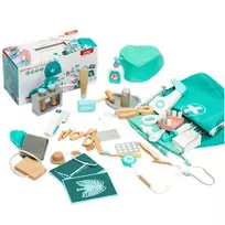 medinis gydytojo rinkinys - LEAN Toys Medinis gydytojo ir odontologo žaidimų rinkinys 22037, 20 detalių - 3 nuotrauka