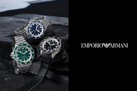 mechaninis automatinis laikrodis - EMPORIO ARMANI AR60079 Sea Explorer AUTOMATIC - 3 nuotrauka