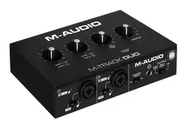 usb stiprintuvai -  M-Audio M-Track Duo, juoda - 3 nuotrauka