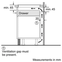 imontuojamos kaitlentes elektrines - Bosch PVS631HC1E - 3 nuotrauka