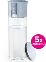 vandens filtras brita - Brita Vital filtravimo butelis 0,6 l Pastelinė mėlyna (Pastel Blue) - 5 nuotrauka