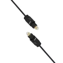 toslink kabelis - Laidas LogiLink Cable Toslink / Toslink Black 10m - 4 nuotrauka