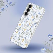 flexair - Tech-Protect FlexAir dėklas Samsung Galaxy A56 5G - Ramunės su lapais (Daisies with Leaves) - 3 nuotrauka