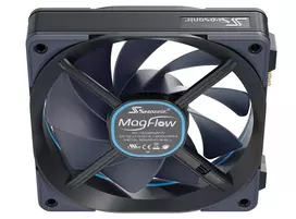 120mm fan - Seasonic MagFlow 1225 PWM 120mm 3 vnt. komplektas - 4 nuotrauka