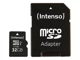 kortele sdhc - Intenso microSDHC 32GB Class 10 UHS-I U1 Performance + SD Adapter - 3 nuotrauka