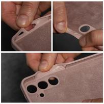 telefono kameros apsauga - Samsung Galaxy A57 5G Silicone 2mm dėklas Smėlio rožinė (Sand Pink) - 3 nuotrauka