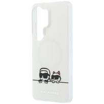 apple ultra topocentras - Karl Lagerfeld IML K&CH Peekaboo Logo Magnetic dėklas skirtas Apple iPhone Samsung Galaxy S26 Ultra baltos spalvos - 4 nuotrauka