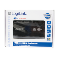 2.5 usb enclosure - LOGILINK UA0106 - 4 nuotrauka