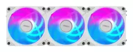 120mm fan - Gigabyte AORUS EZ CHAIN FAN 120 ICE White (baltas), 3 vnt. - 7 nuotrauka