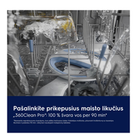 xxl indaplove imontuojama - Electrolux E87LB200S - 3 nuotrauka