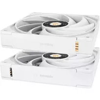 white 140mm fan - Thermaltake TOUGHFAN EX14 Pro 140mm Baltas (White) Ventiliatorius 3 vnt. - 4 nuotrauka