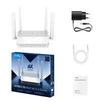 ax3000 - Cudy WR3000P WiFi 6 Juodas (Black) - 2 nuotrauka