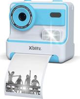 momentinis fotoaparatas vaikams - Xblitz Flash Blue Momentinis fotoaparatas su terminiu spausdintuvu vaikams (Mėlynas) - 4 nuotrauka