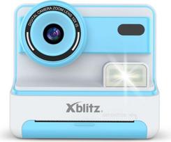 momentinis fotoaparatas vaikams - Xblitz Flash Blue Momentinis fotoaparatas su terminiu spausdintuvu vaikams (Mėlynas) - 6 nuotrauka