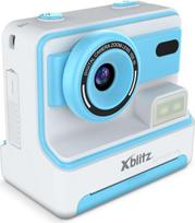 momentinis fotoaparatas vaikams - Xblitz Flash Blue Momentinis fotoaparatas su terminiu spausdintuvu vaikams (Mėlynas) - 7 nuotrauka