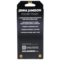 pocket masturbator - Masturbatorius Doc Johnson Jenna Jameson ULTRASKYN Kišeninis (Nude) - 3 nuotrauka