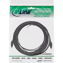 toslink kabelis - Kabelis InLine Toslink - Toslink 10m juoda (89910A) - 2 nuotrauka