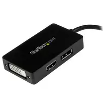adapteris kelioninis - Adapteris StarTech 3-in-1 Mini DisplayPort to DisplayPort/DVI/HDMI - 5 nuotrauka