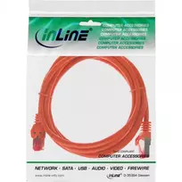 vario laidas - InLine Patchcord S/FTP, PiMF, Cat.6, PVC, oranžinė 25m (76425O) - 2 nuotrauka