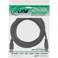 usb 3.2 gen 2 cable - InLine USB 3.0 Cable Type A Black 3m - 2 nuotrauka