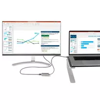 usb i com kabelis - StarTech USB C TO MDP ADAPTERIS 12IN KABELAS/. - 6 nuotrauka