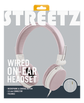 ausiniu jungtis - STREETZ HL-W202 (Rožinės) - 2 nuotrauka